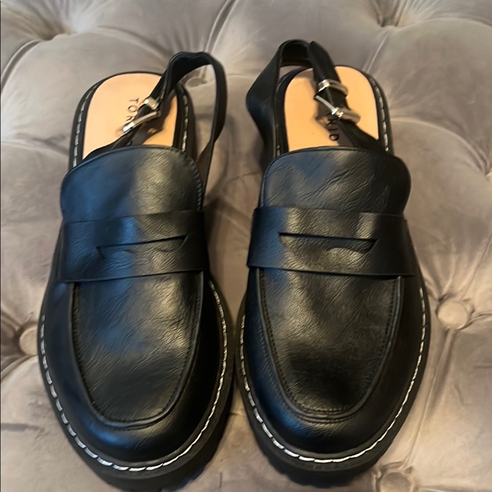 Torrid slingback loafers. Size 9.5 WW